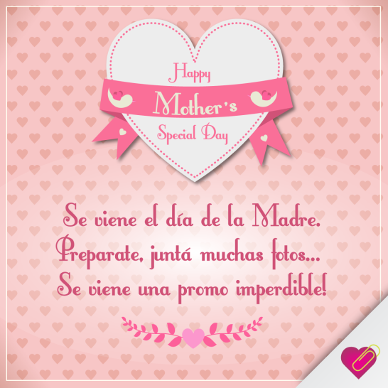 Promo "Día de la Madre"